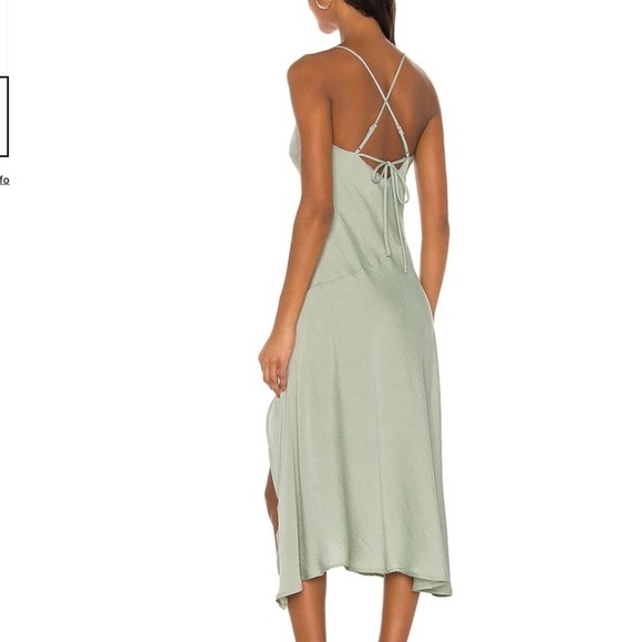 NWT ASTR the label Gaia dress in sage size medium - Picture 3 of 3